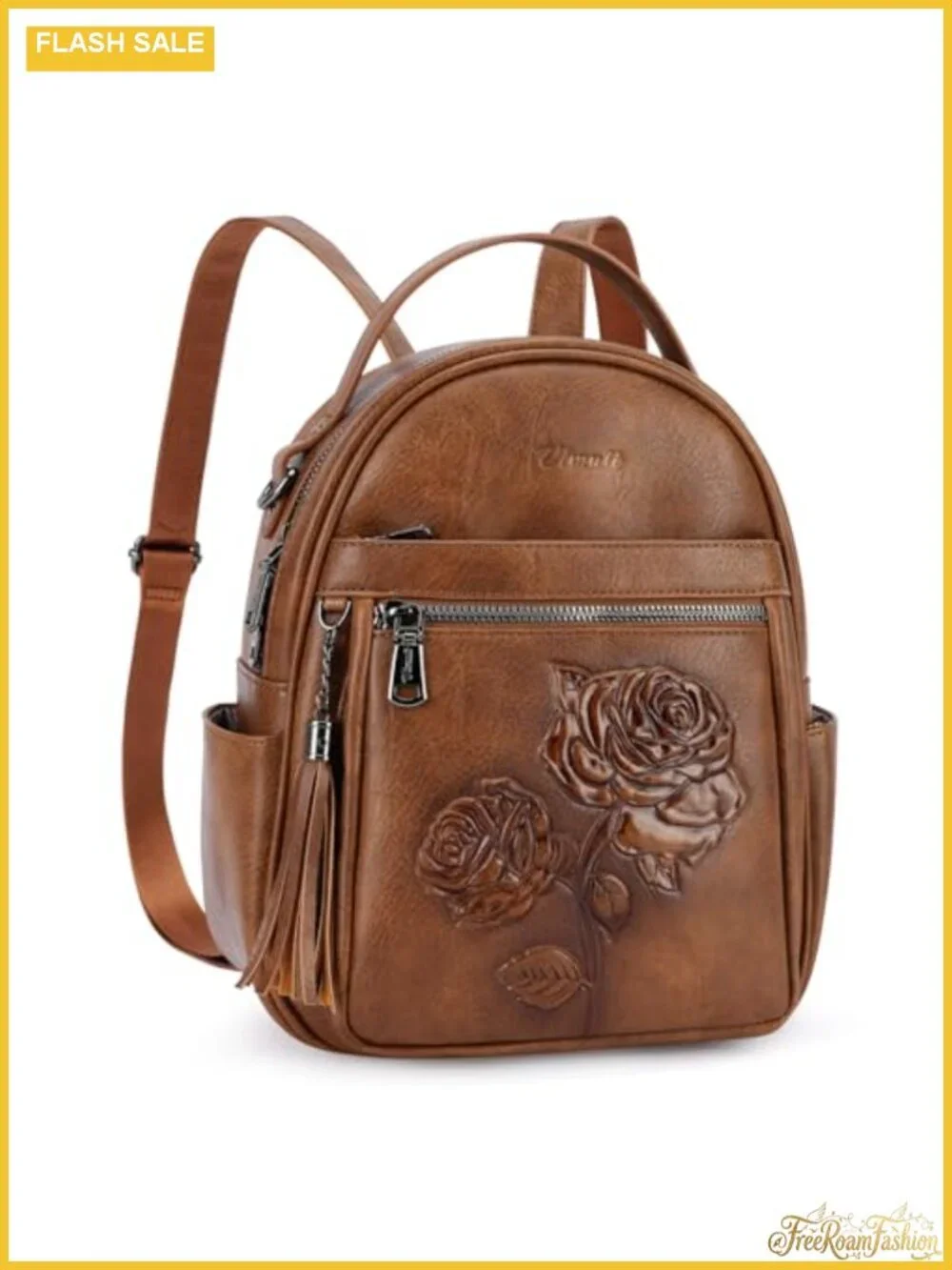 Women's Mini Backpack Purse Faux Leather Waterproof Travel Daypack